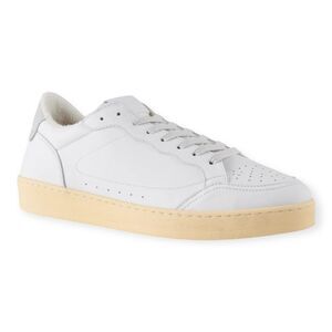 STB Shoe The Bear Babtiste Lace-Up Sneaker in White/Gray Size 8 NEW